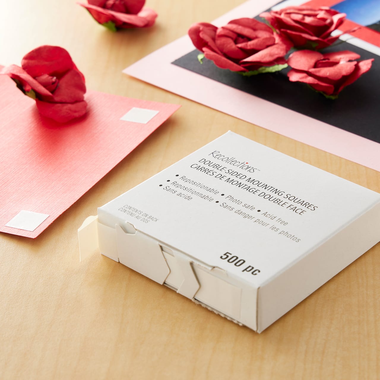 12 Packs: 500 ct. (6000 total) Double-Sided Repositionable Mounting Squares by Recollections™